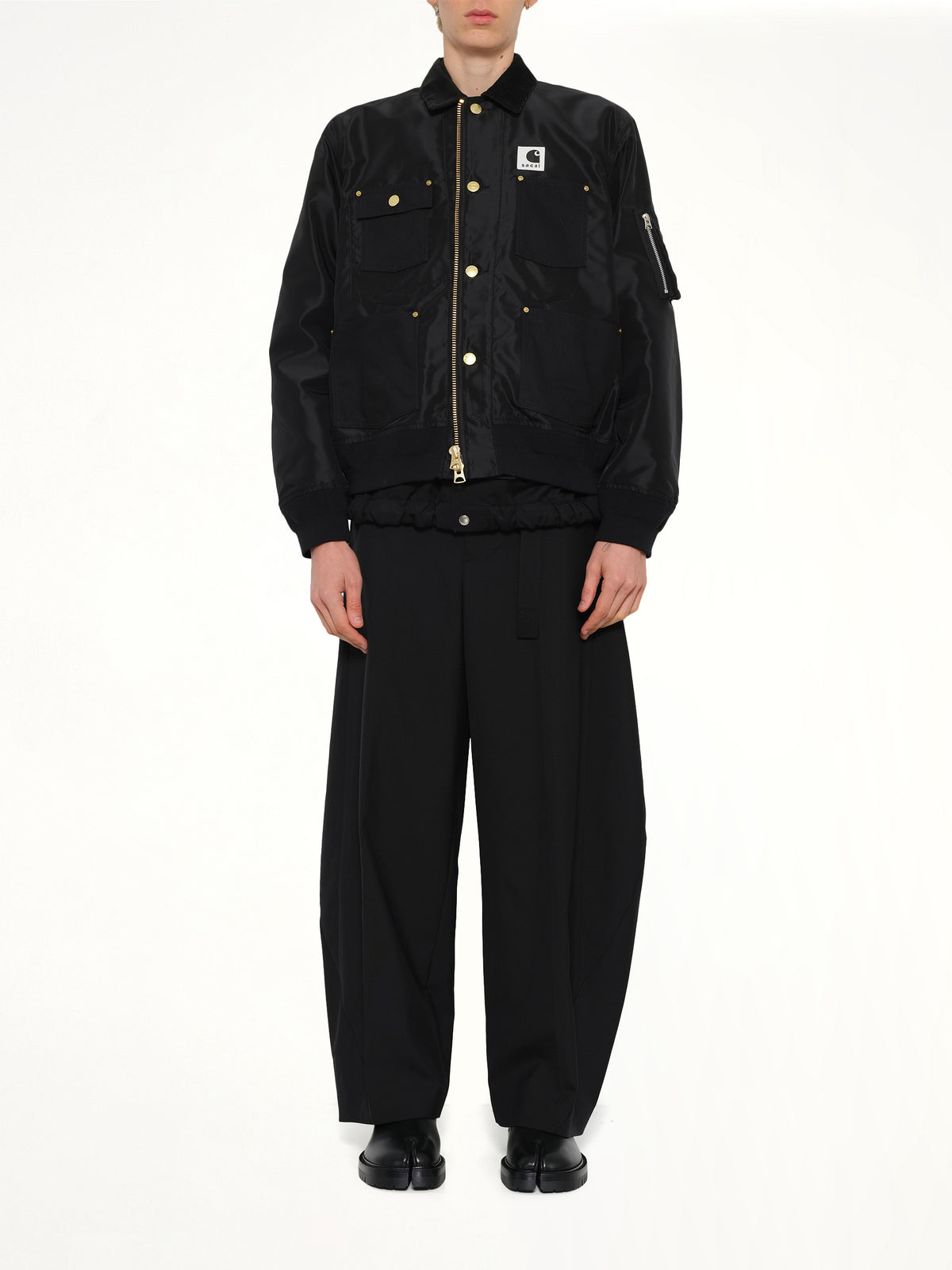 Carhartt WIP Nylon Twill x Duck Blouson in Black