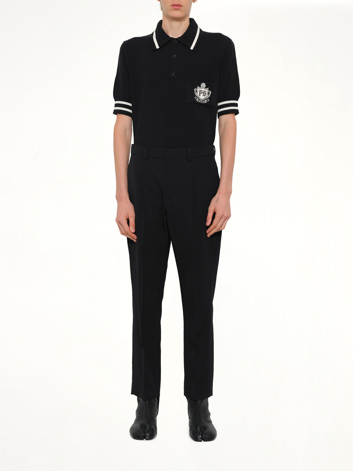 Straight GDP Pants in Black