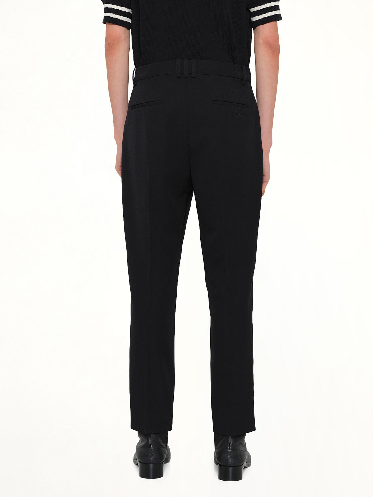 Straight GDP Pants in Black