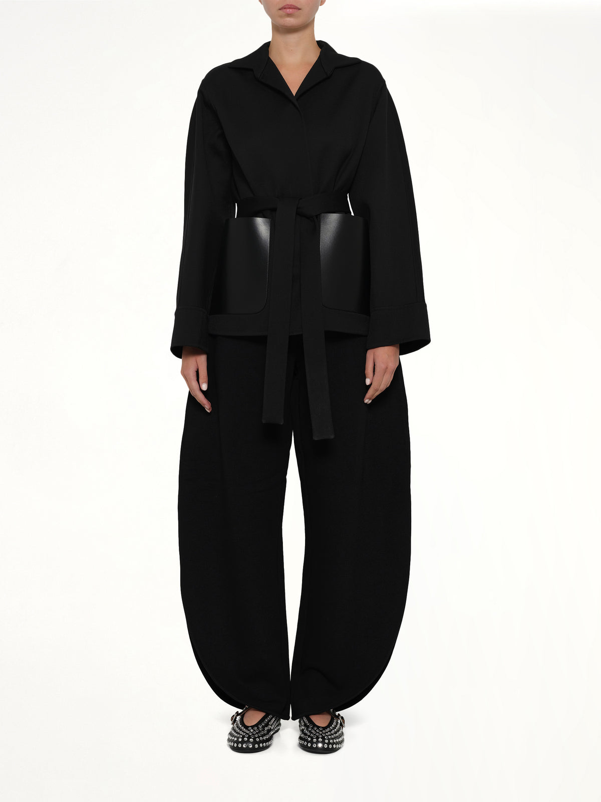 Wrap Jacket in Black