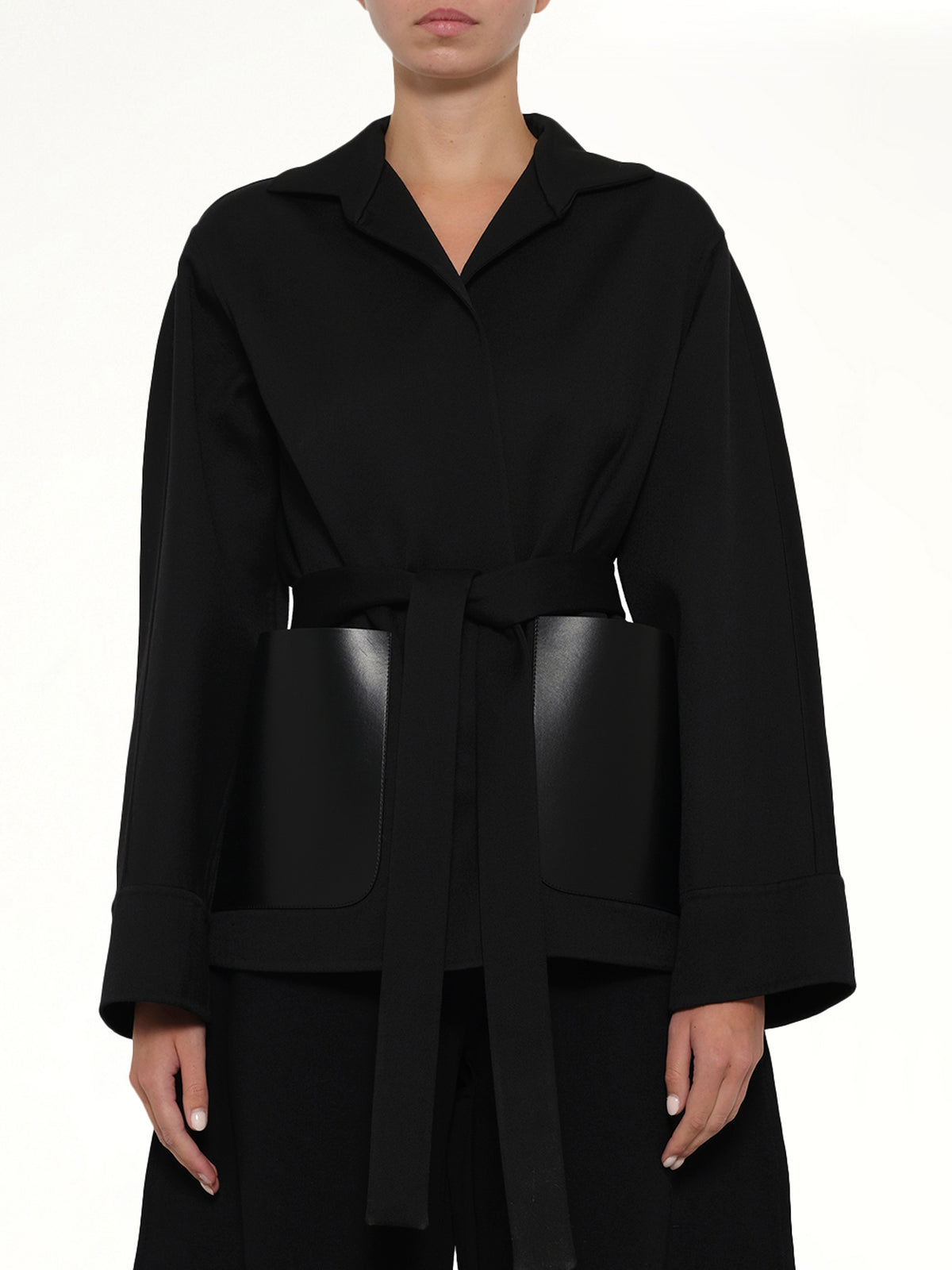 Wrap Jacket in Black