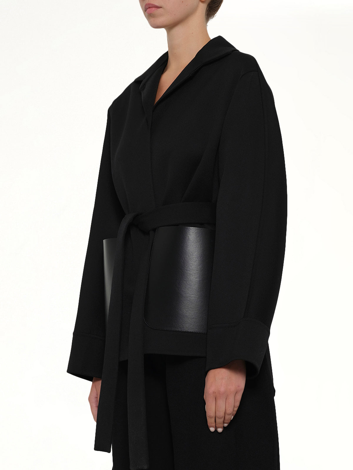 Wrap Jacket in Black