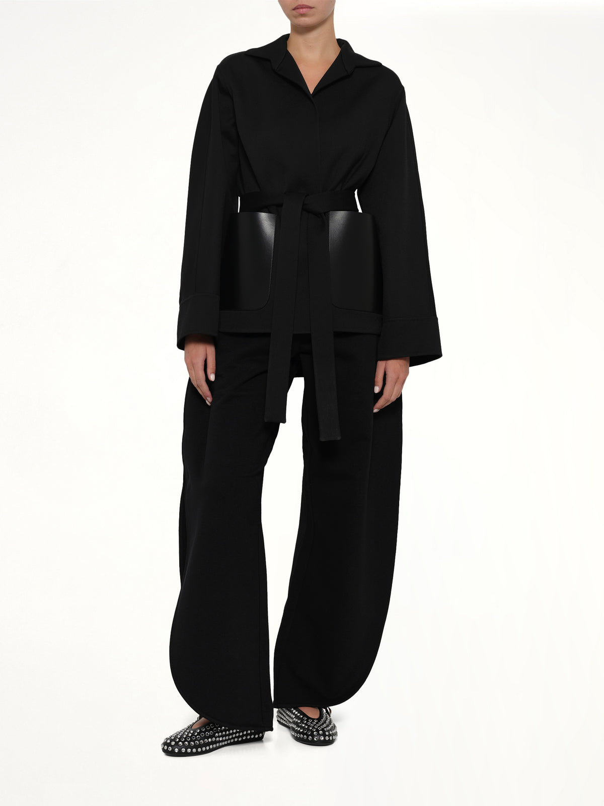 Wrap Jacket in Black