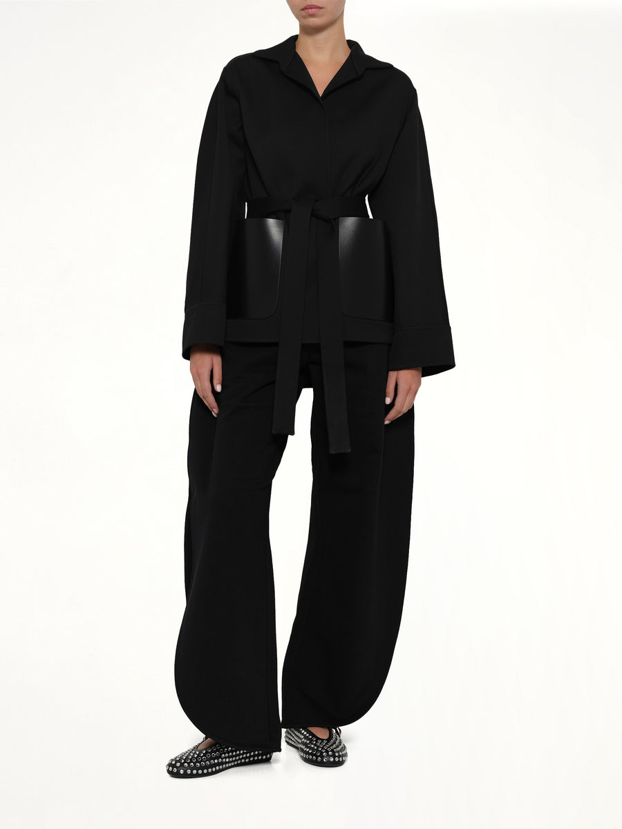 Wrap Jacket in Black