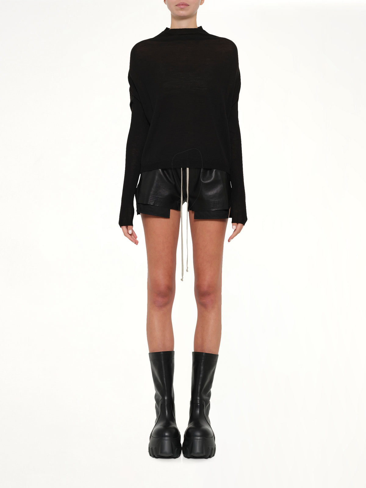 Crater Knit in Black
