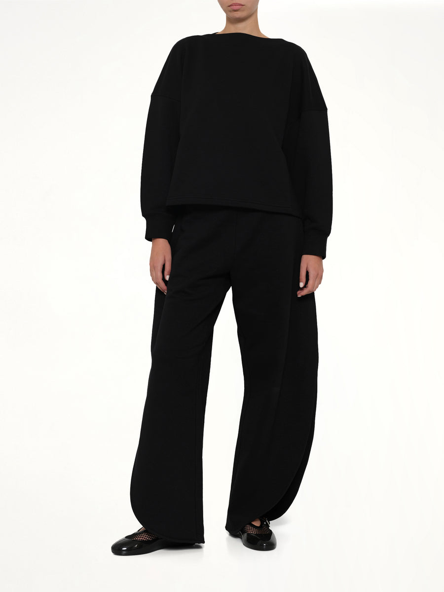 Petal Joggers in Black