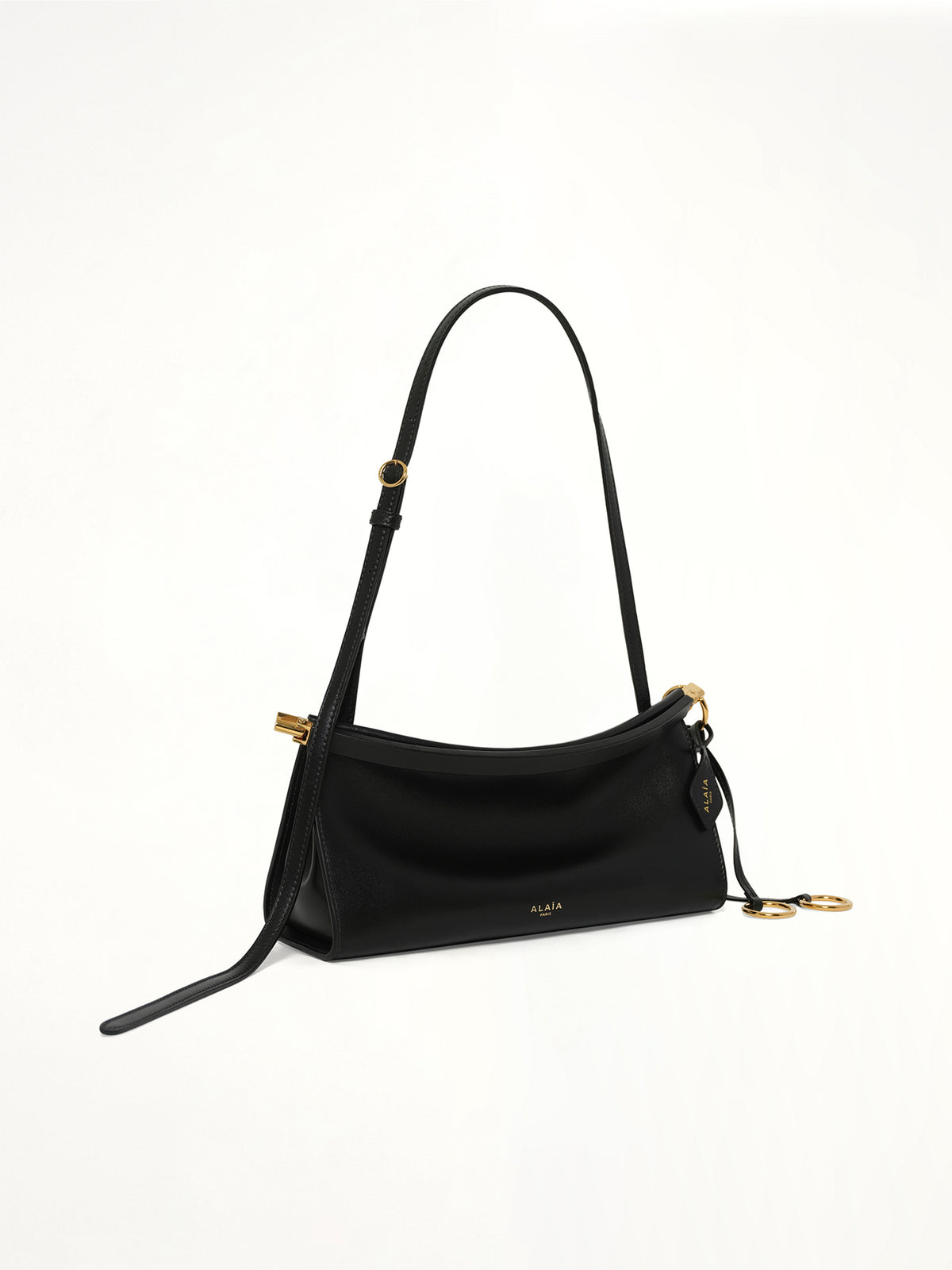 Le Click East West Small Bag in Black
