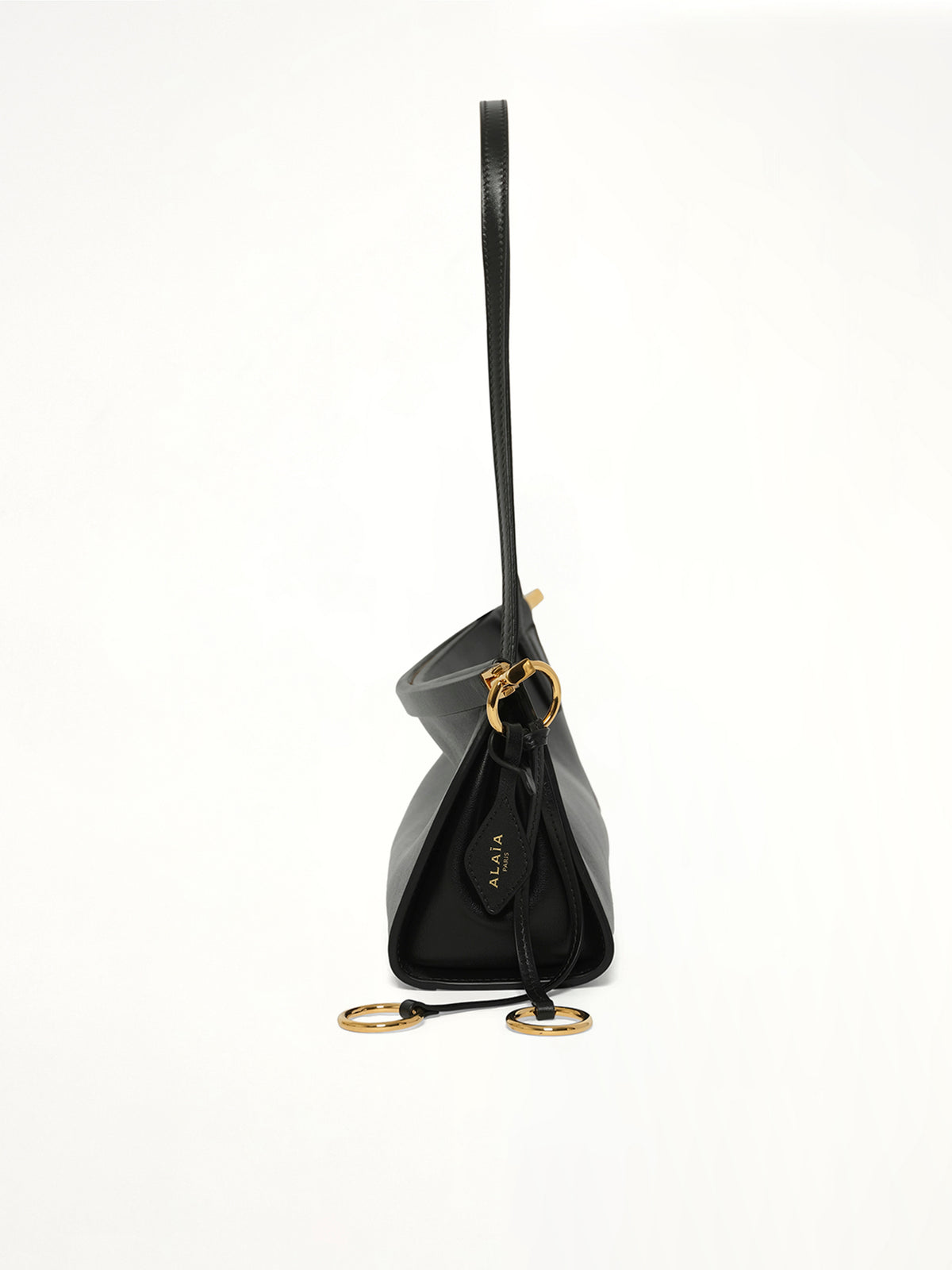 Le Click East West Small Bag in Black