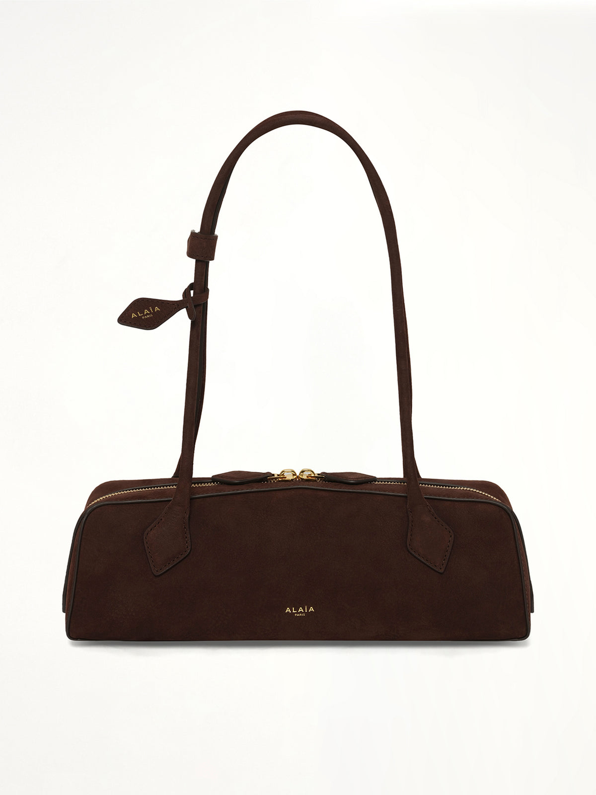 Le Teckel Medium Bag in Brun Fonce