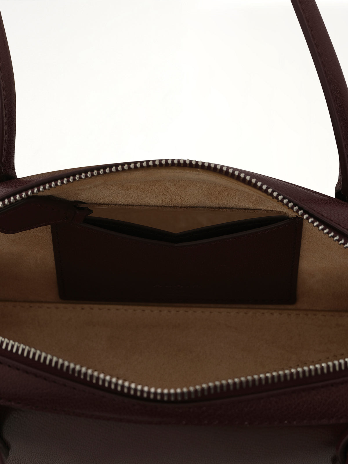 Le Teckel Small Bag in Rouge Grenat