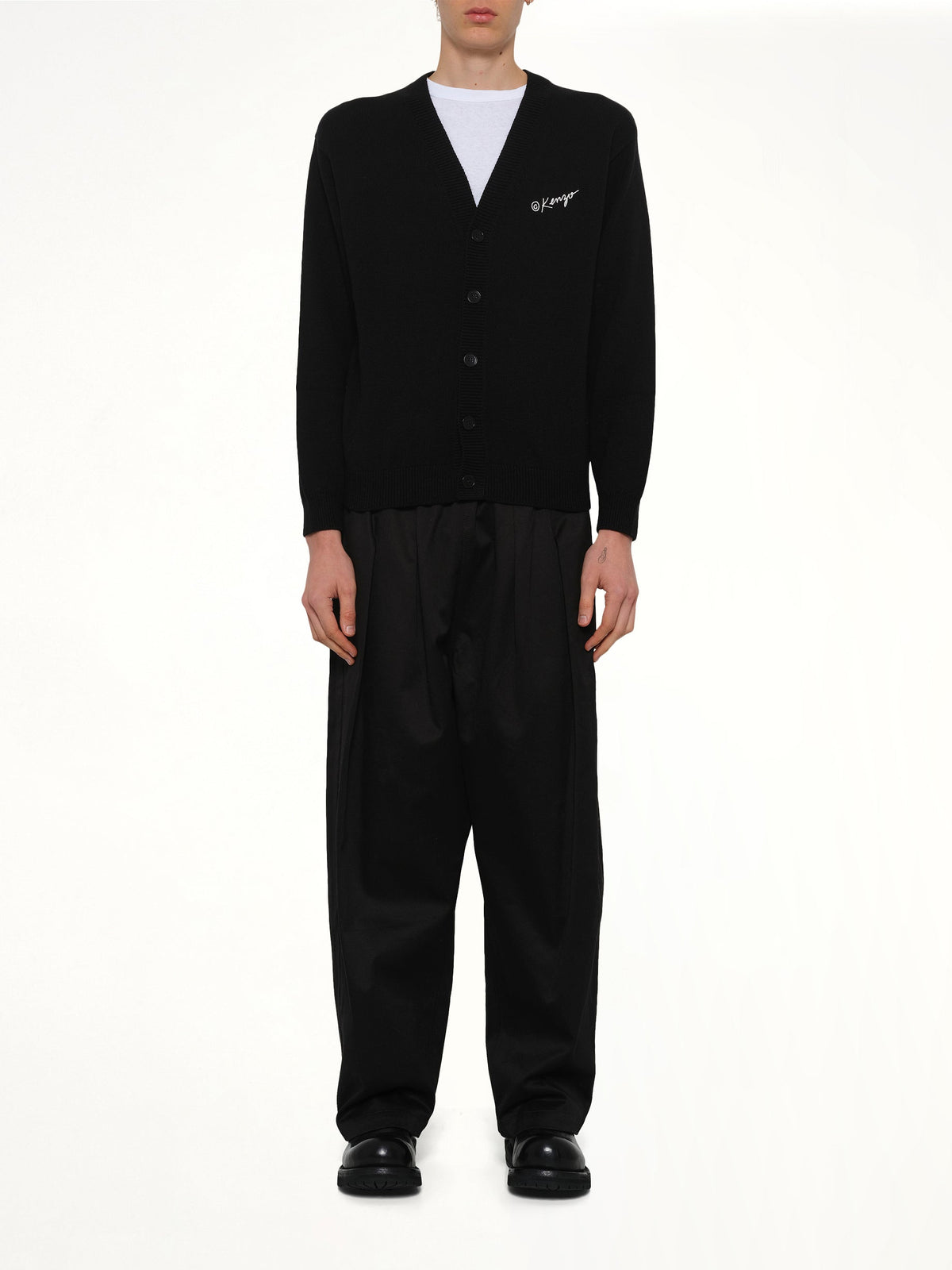 Kenzo Wild Tiger Cardigan in Black