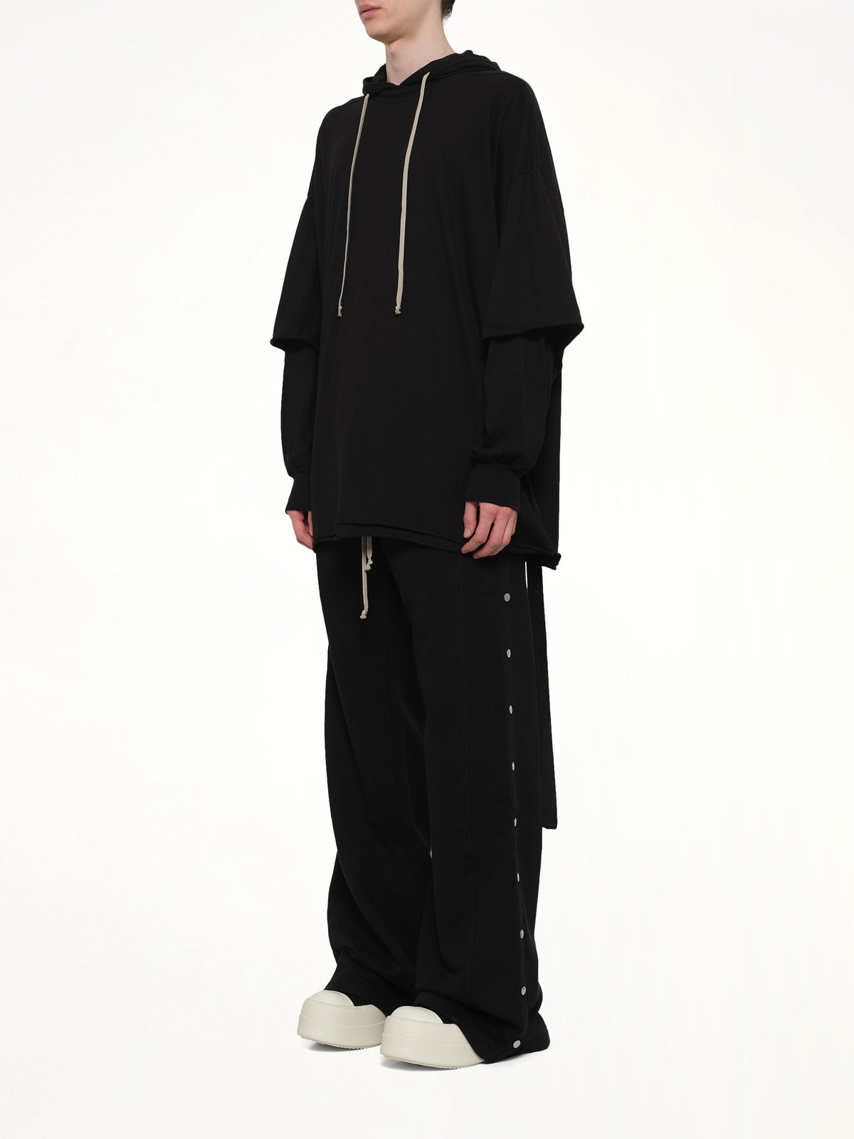 Tommy Hustler Hoodie in Black