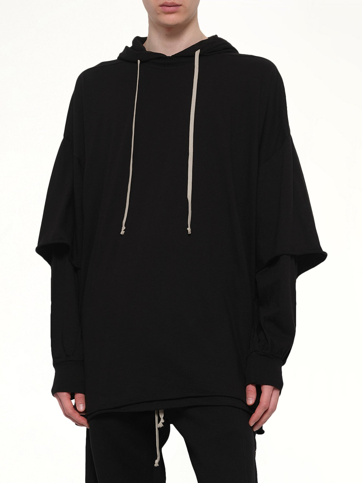 Tommy Hustler Hoodie in Black