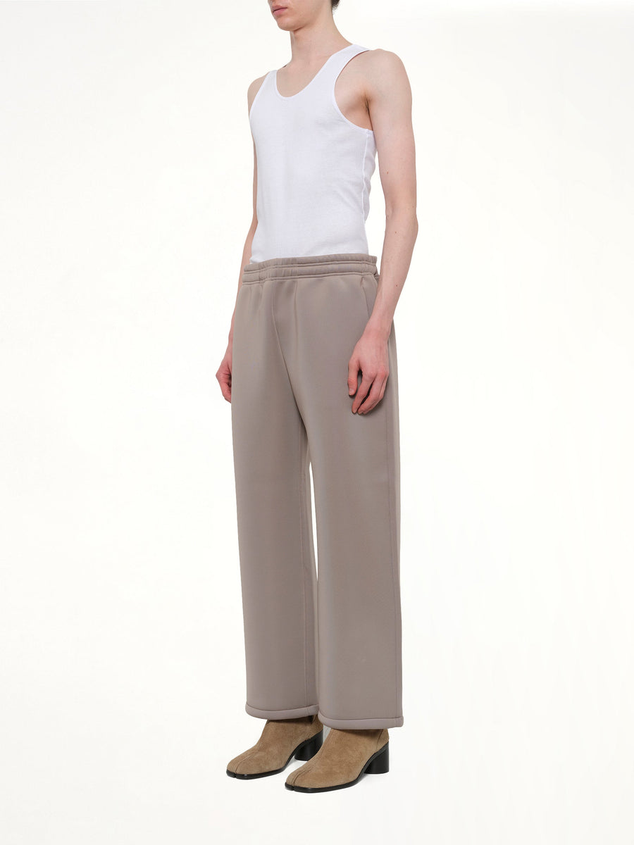 Straight Leg Scuba Sweatpants in Clay