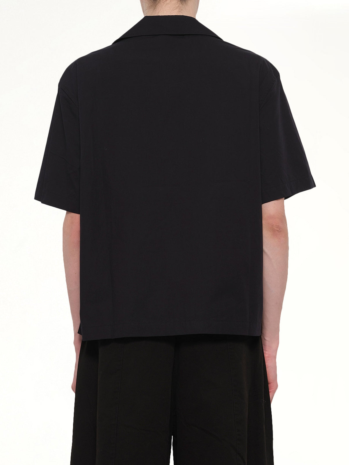 SS Pajama Shirt in Black
