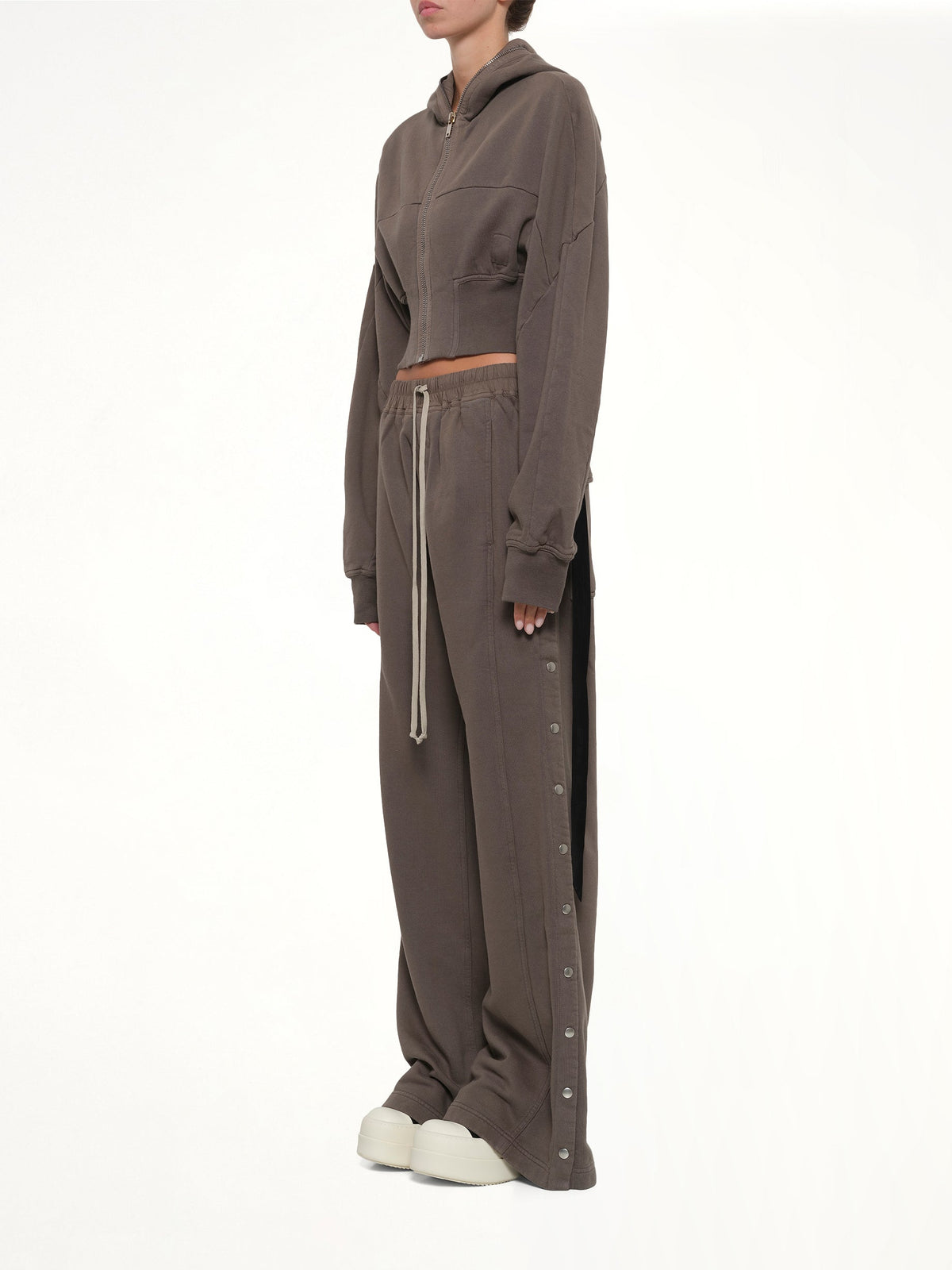 Wide Pusher Pants in Dust