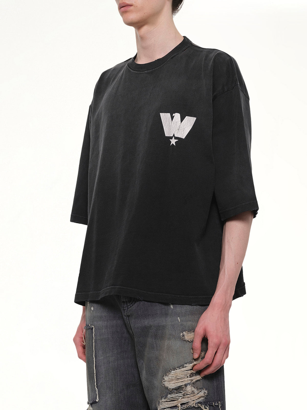 Fashion Service Association Buffalo T-Shirt in Black