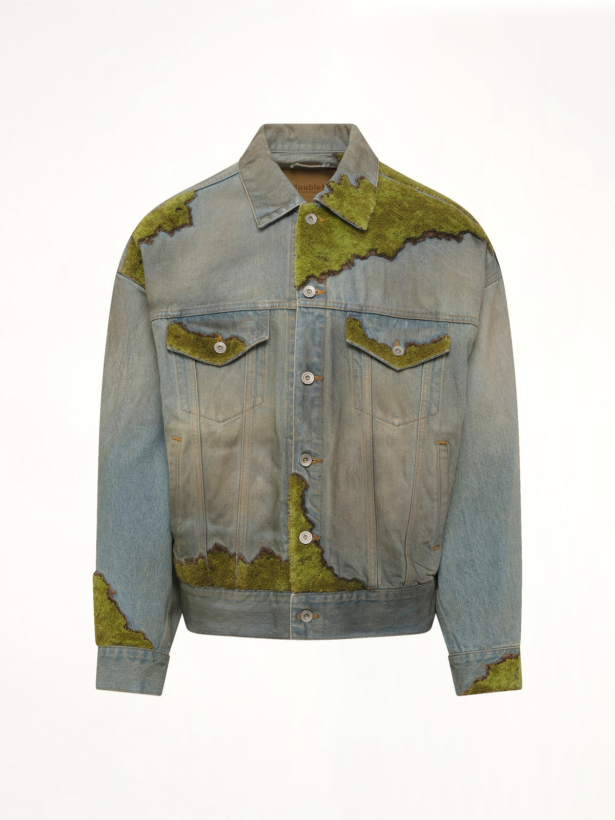 Moss-Grown Denim Jacket in Indigo