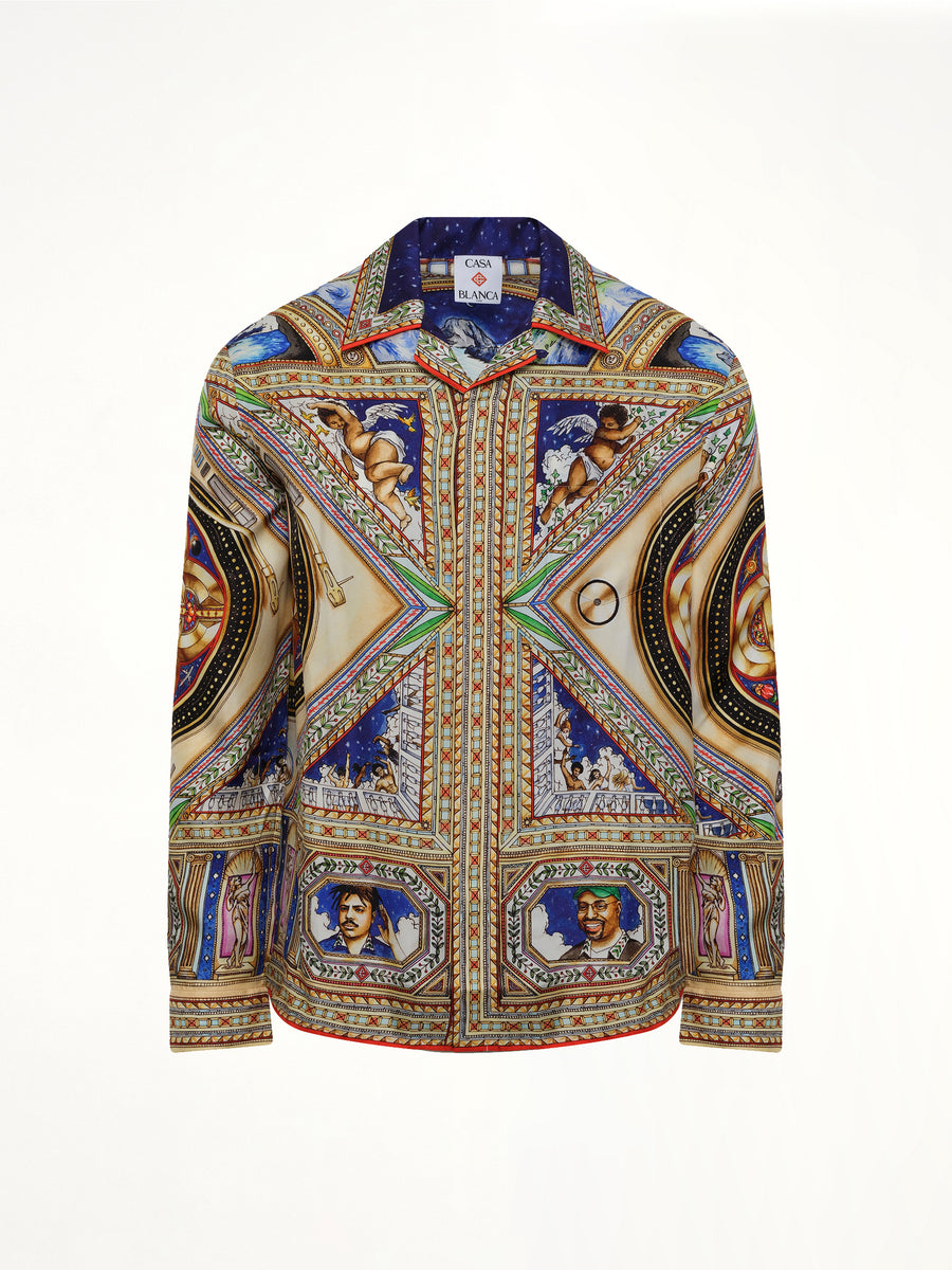 Plafond Orne De Musique LS Shirt in Multicolour