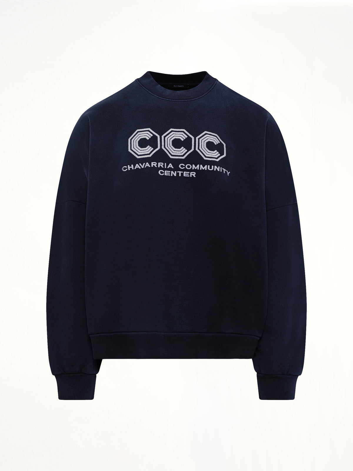 "CCC" Hooligan Sweatshirt in Peacoat