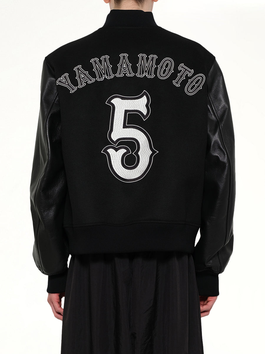 Collegiate Jacket in Black