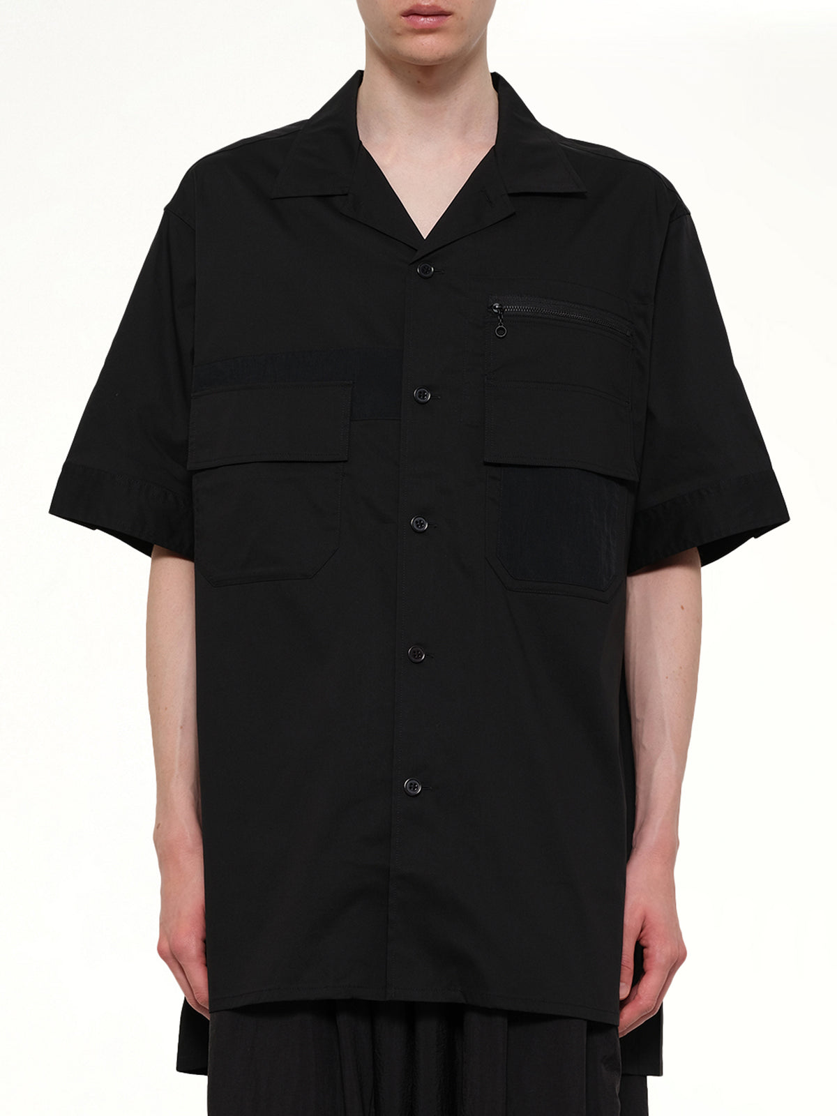 Utility Shirt in Black