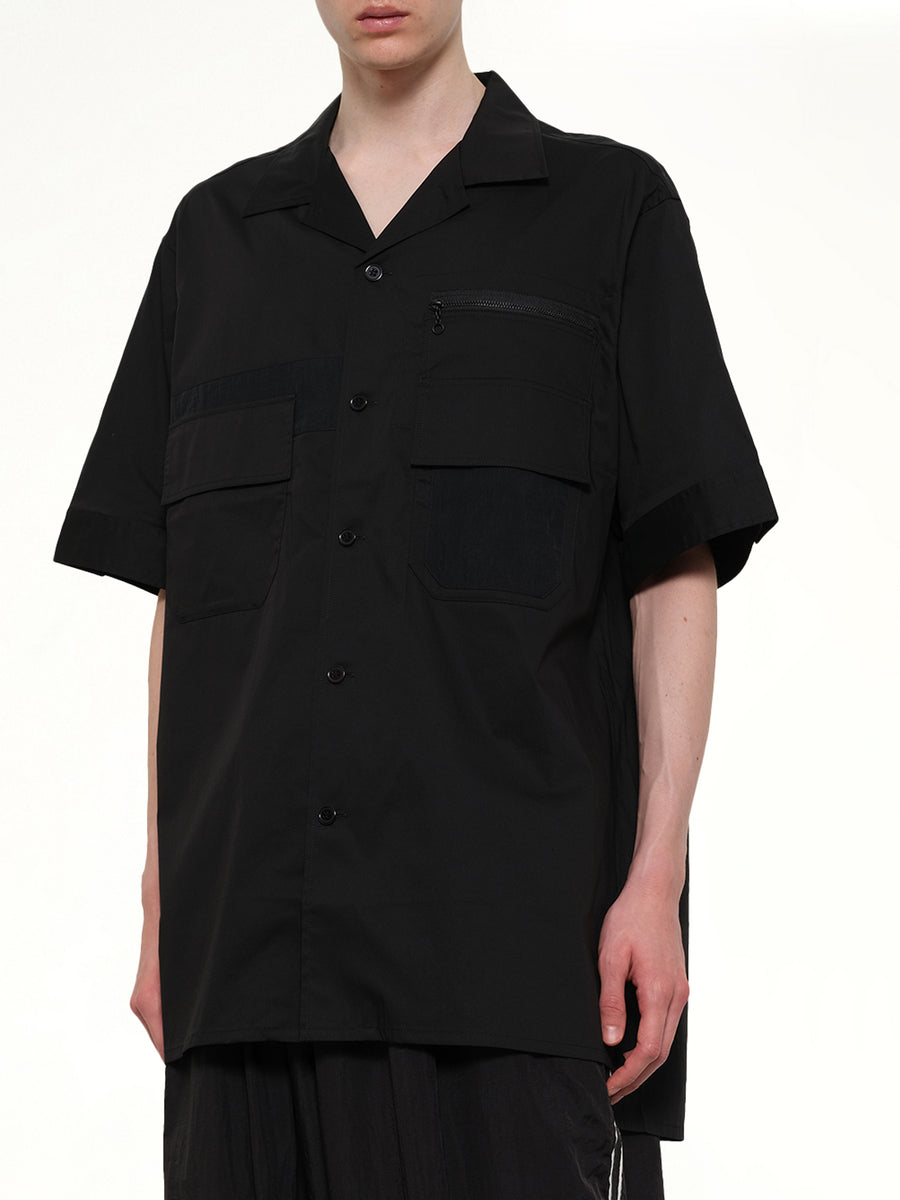 Utility Shirt in Black