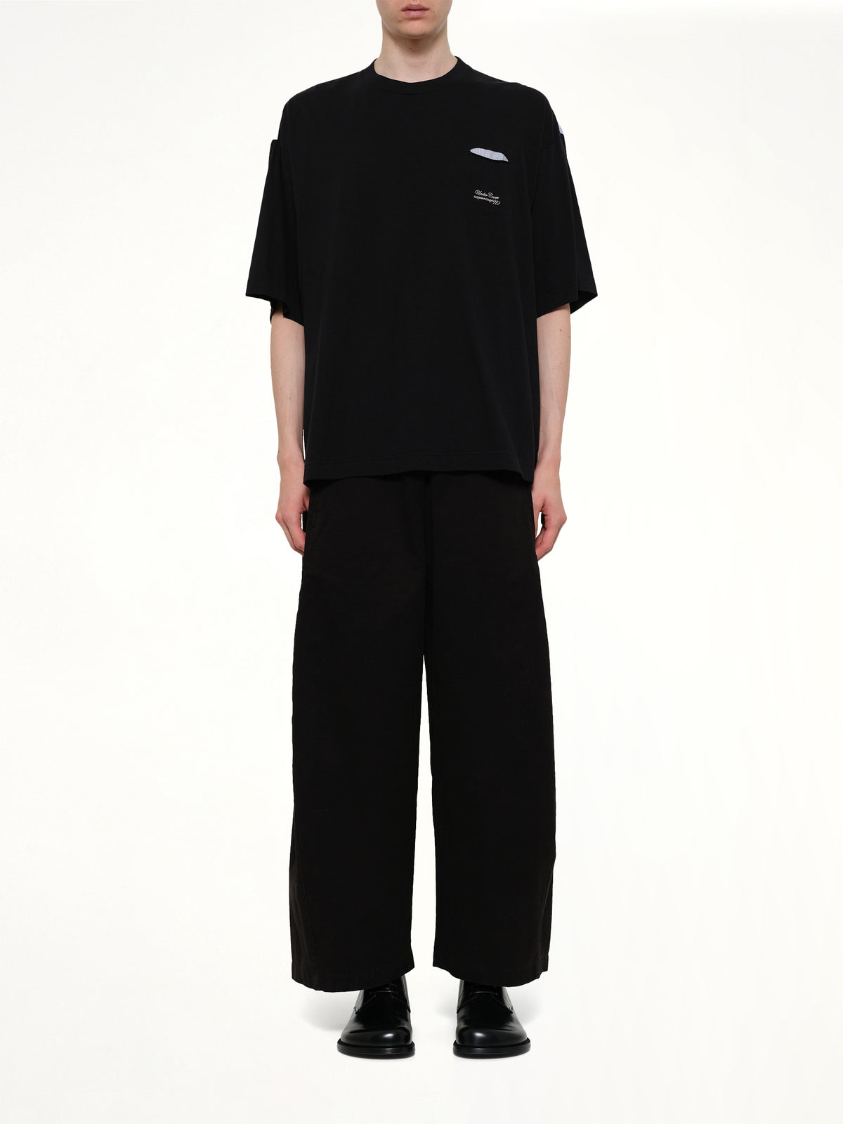 Combo Pocket T-Shirt in Black