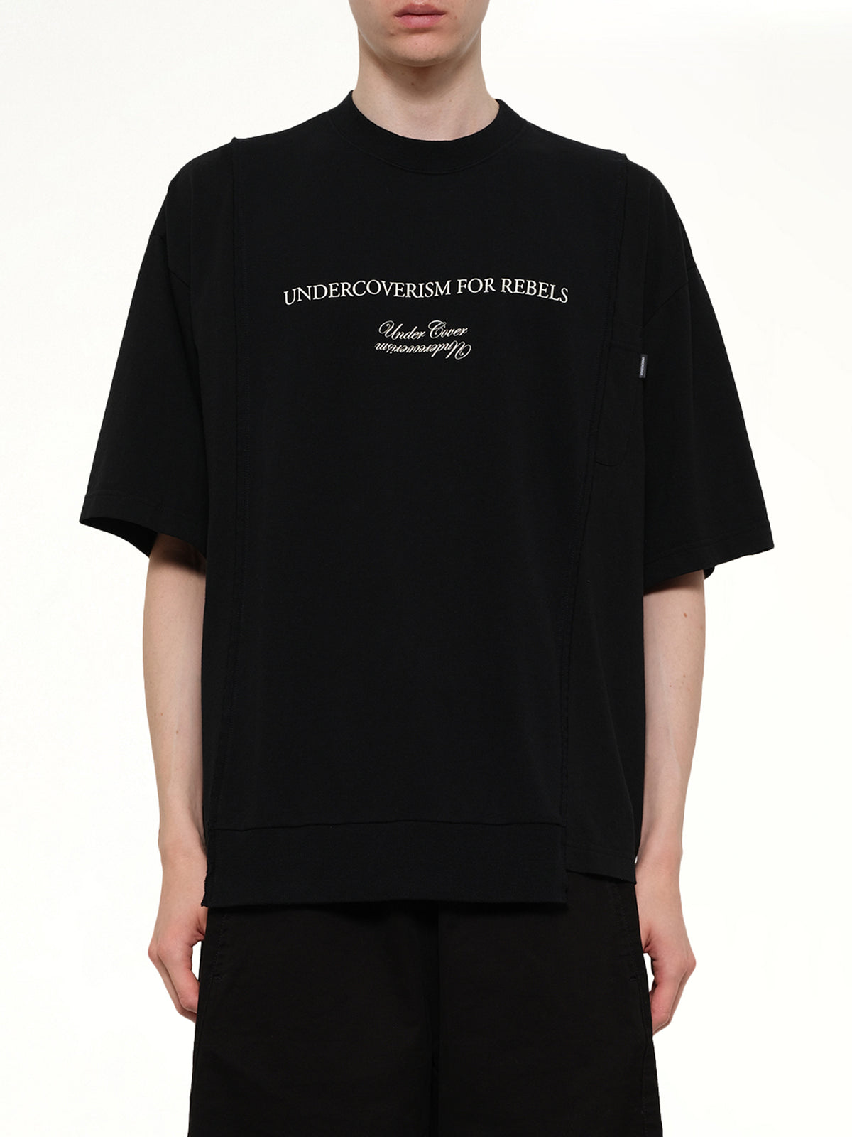 Undercoverism for Rebel T-Shirt in Black