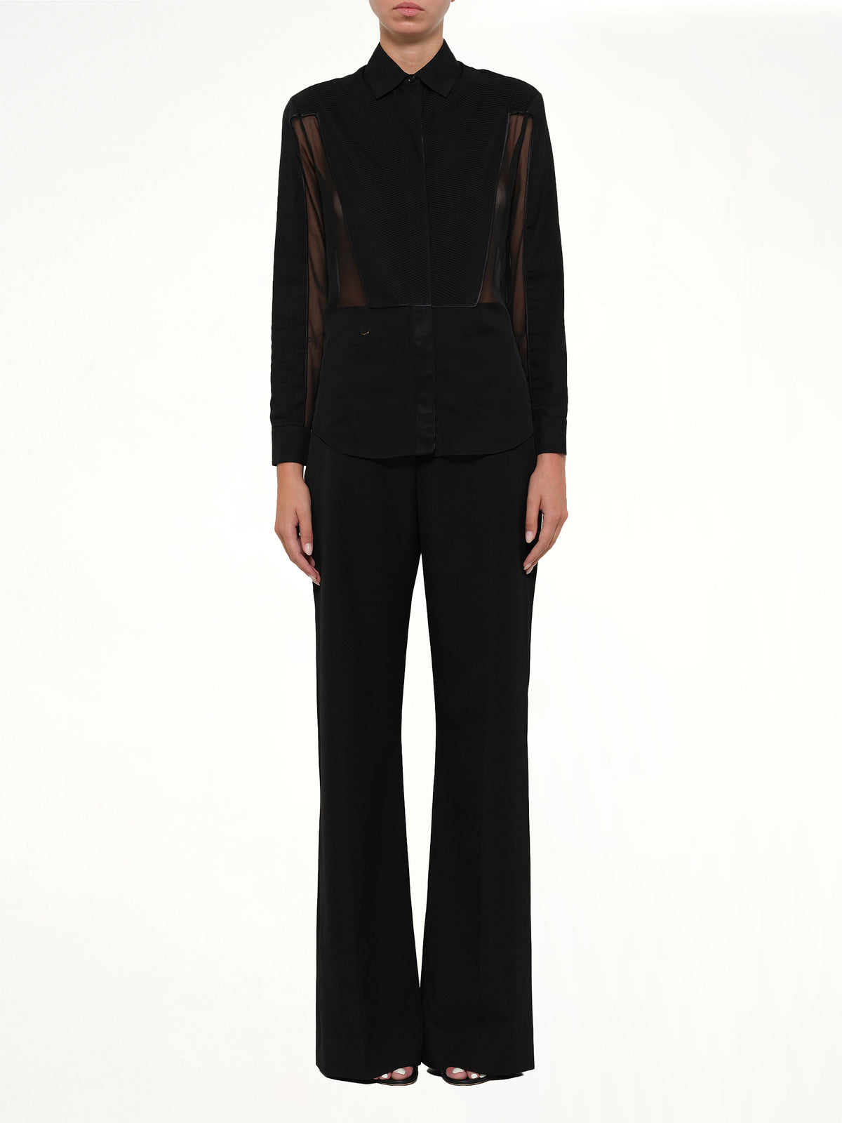 Mesh Shirt in Black