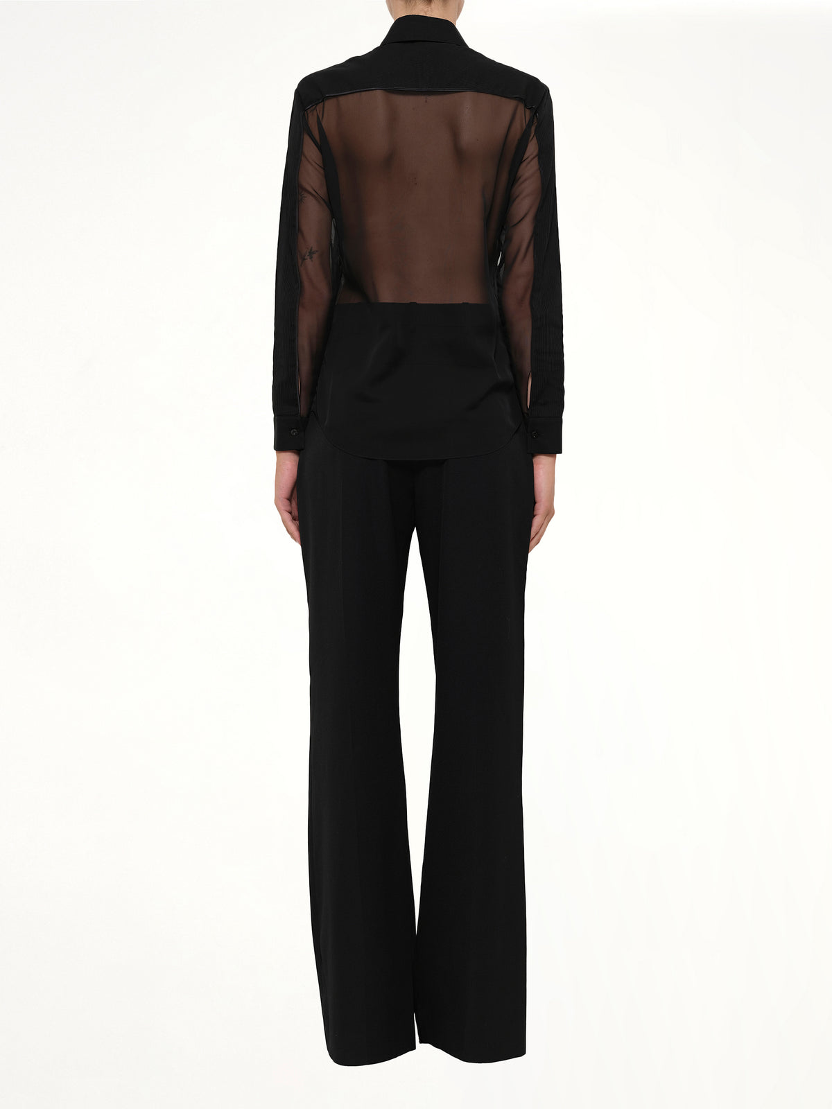 Mesh Shirt in Black