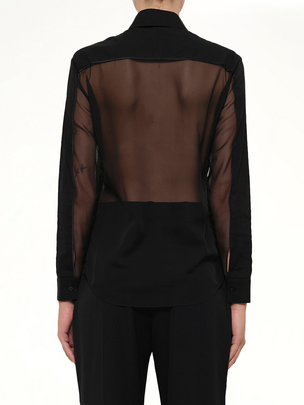 Mesh Shirt in Black