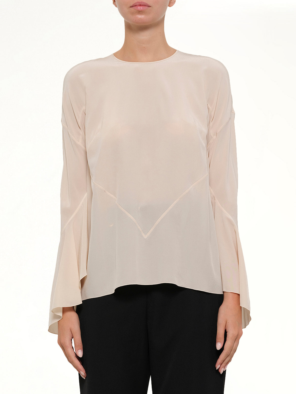 Long Sleeve Top in Pink