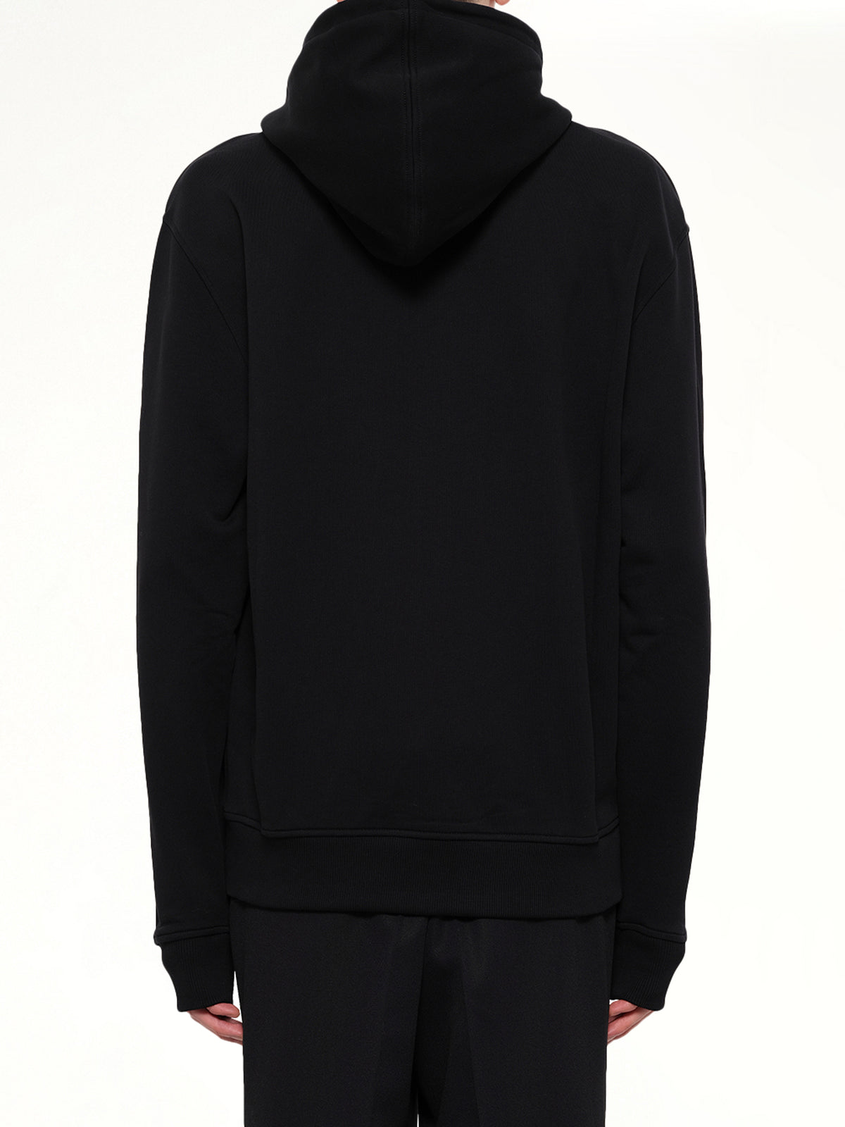 Ami De Coeur Zip Hoodie in Black/Red