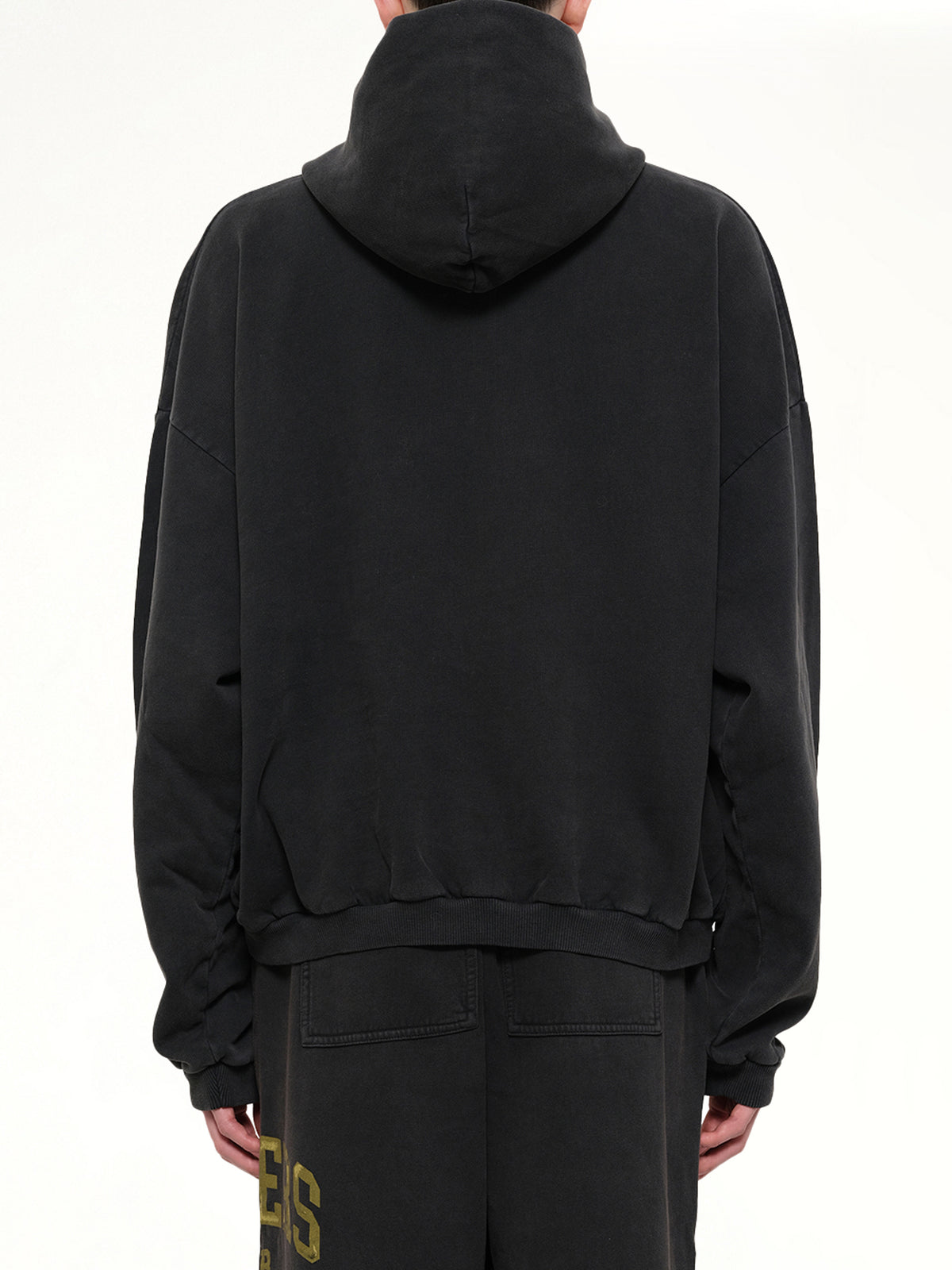 Represent Owners Club Hoodie in Faded Black