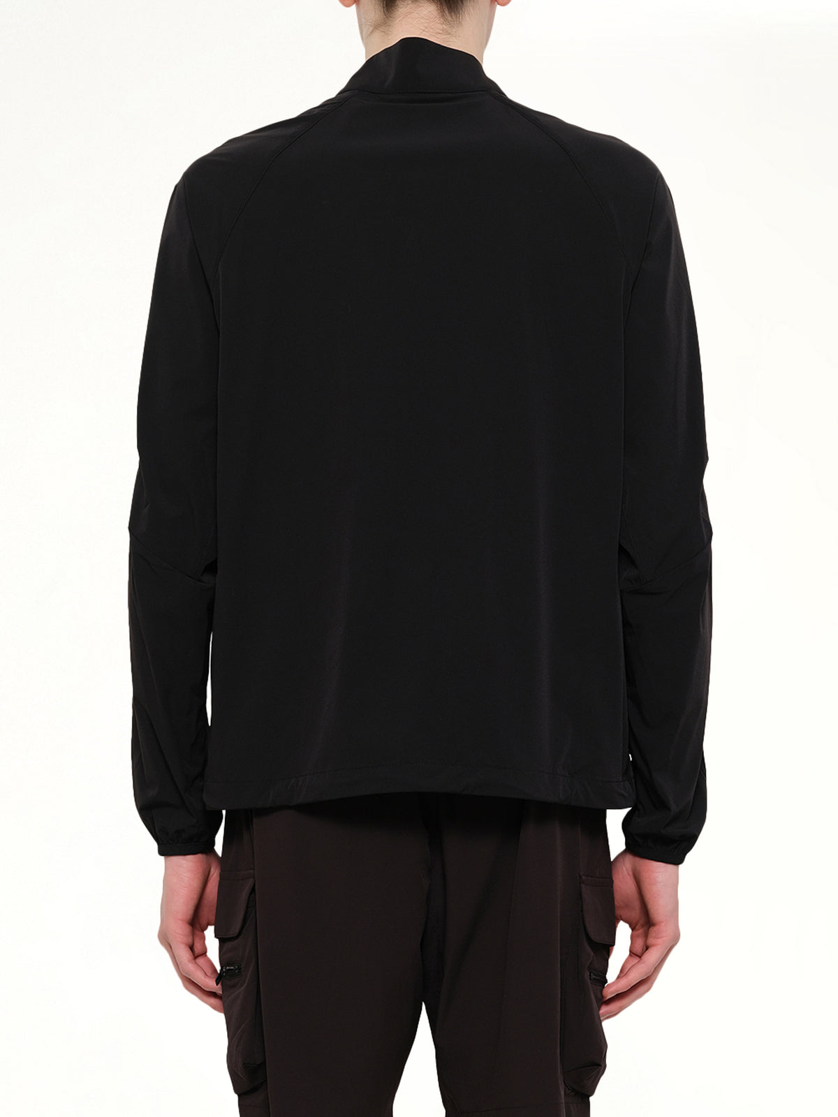 247 DNA Track Jacket in Jet Black