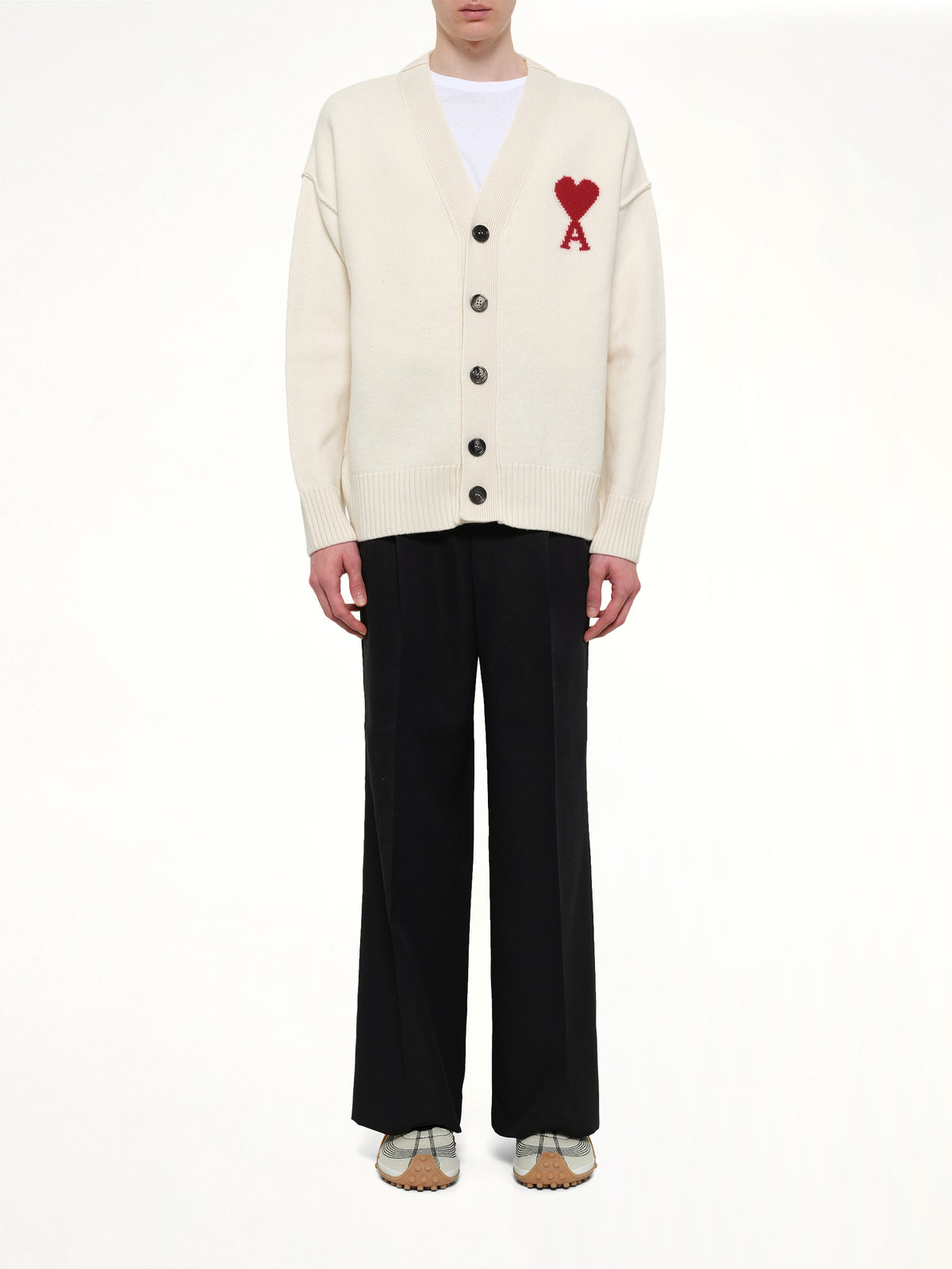 Ami De Coeur Cardigan in White