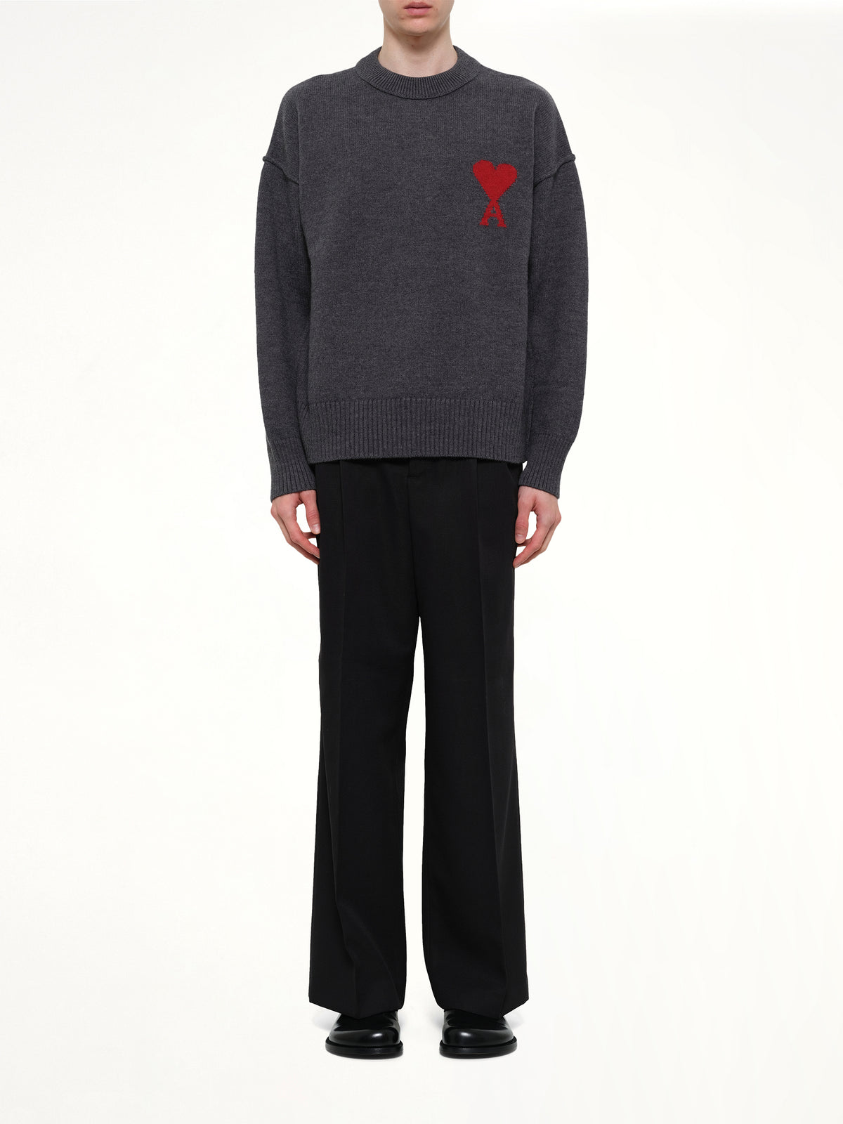 Ami De Coeur Sweater in Grey