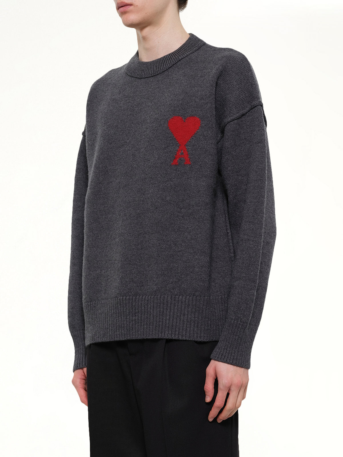 Ami De Coeur Sweater in Grey