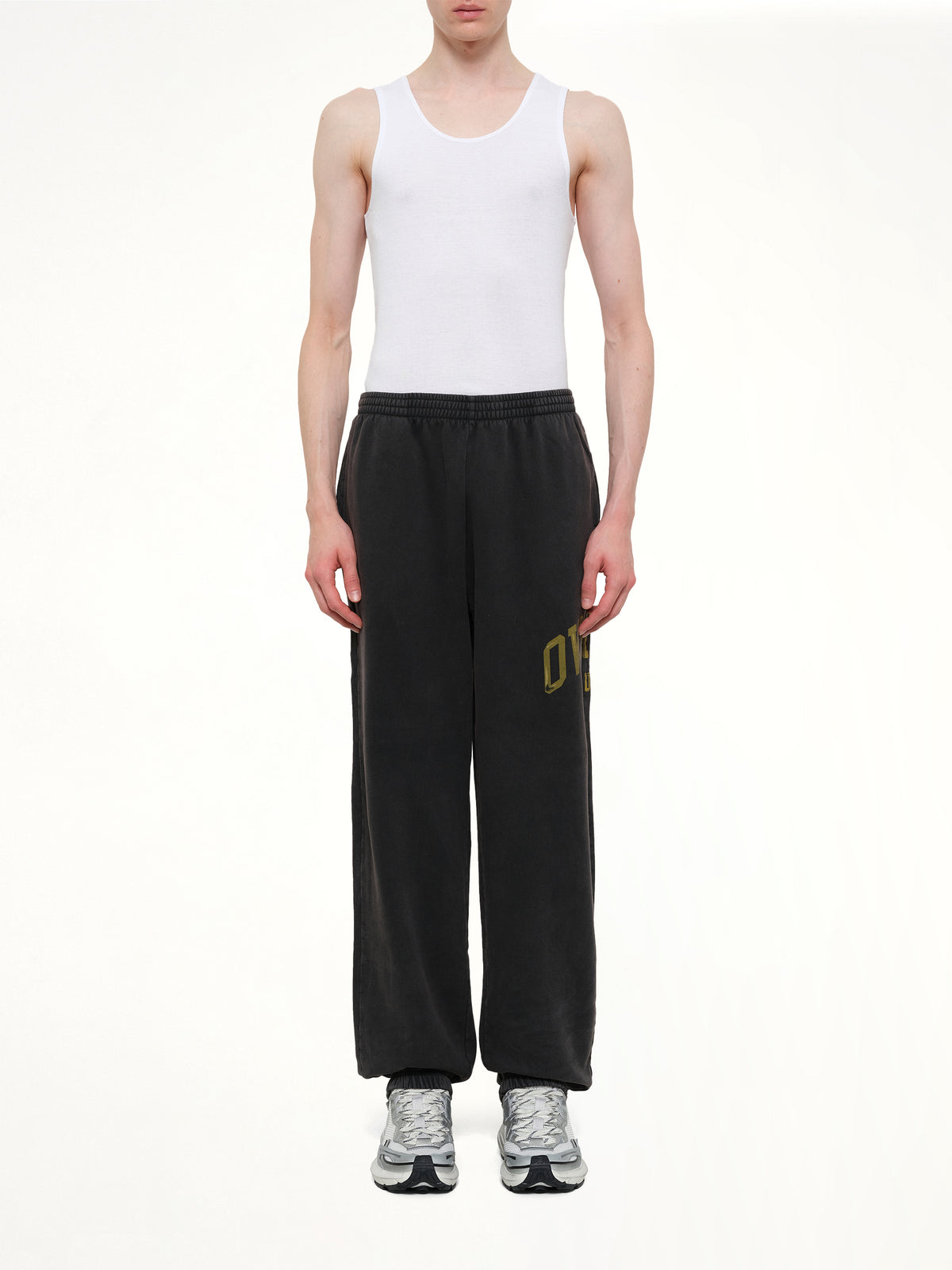 Represent Owners Club Sweatpant in Faded Black