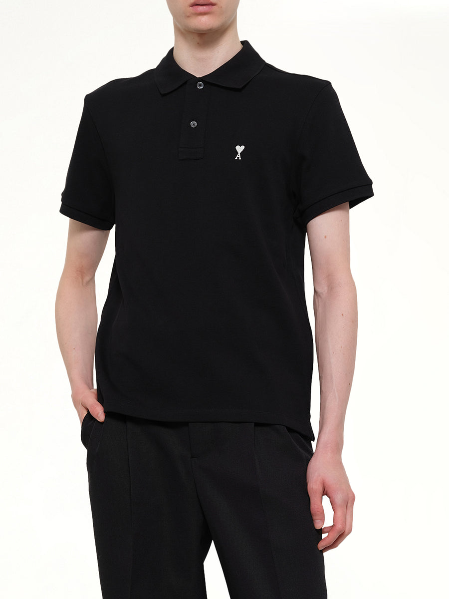Contrasted ADC Polo in Black
