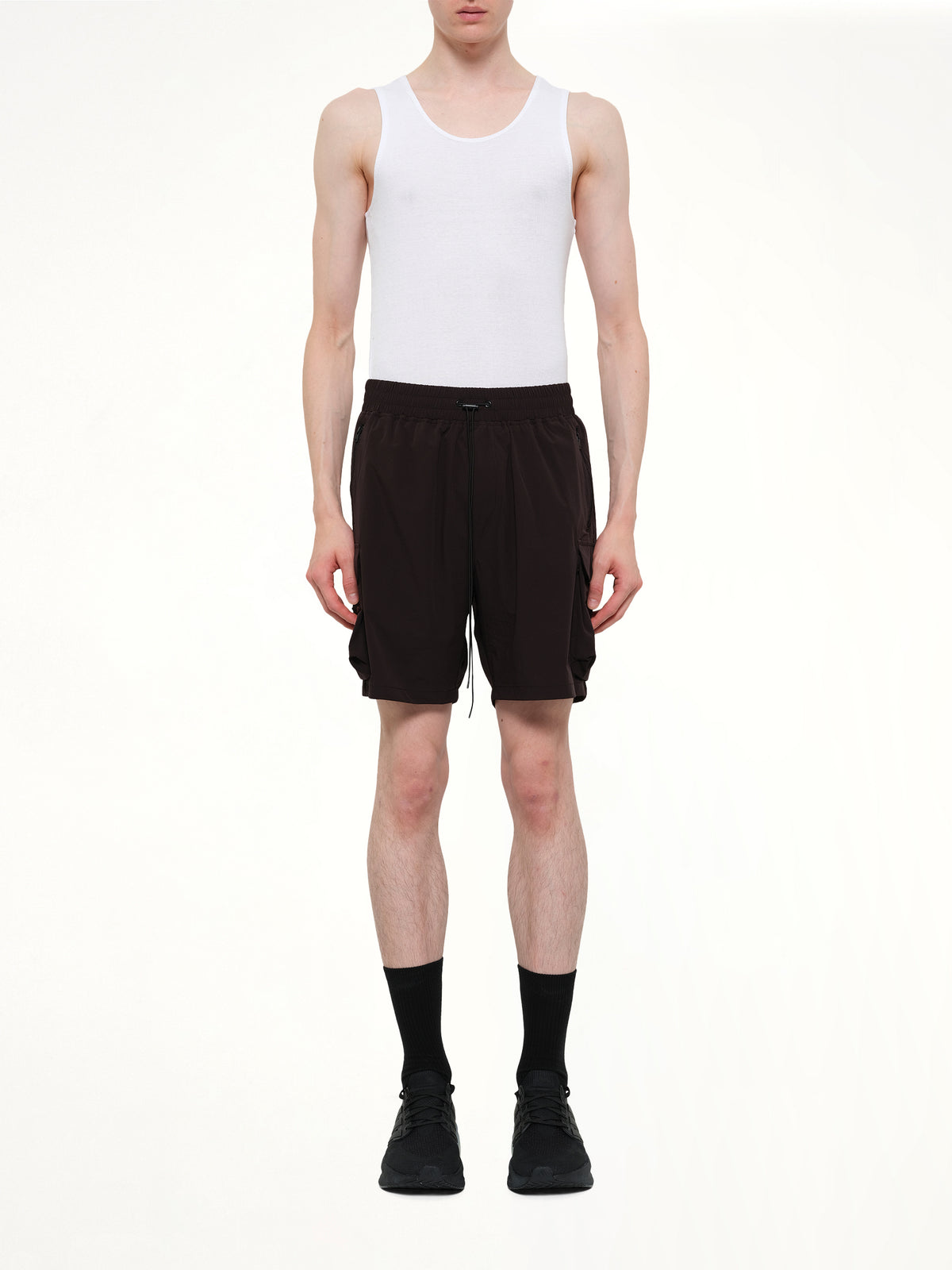 247 Shorts in Black