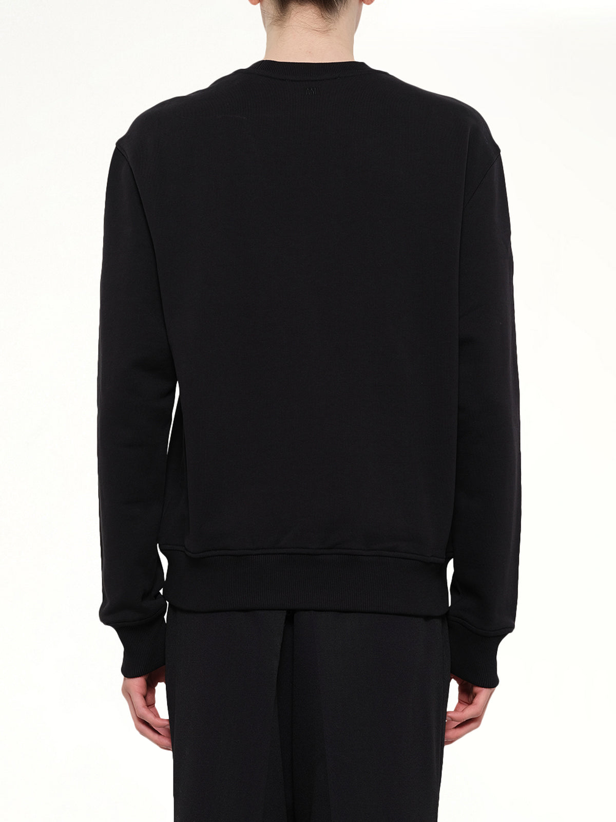 Contrasted ADC Sweatshirt in Black