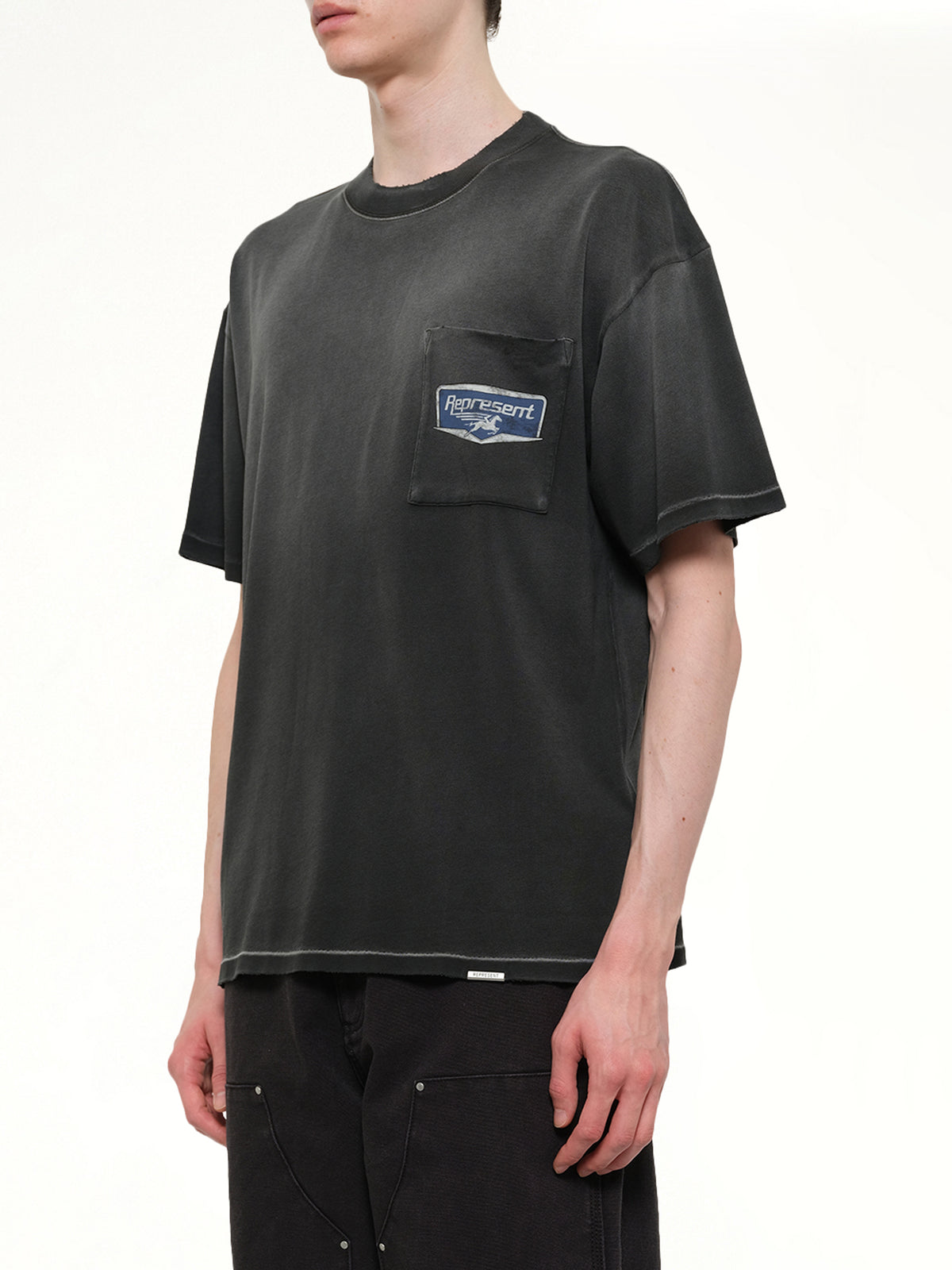Nothing Faster T-Shirt in Stained Black