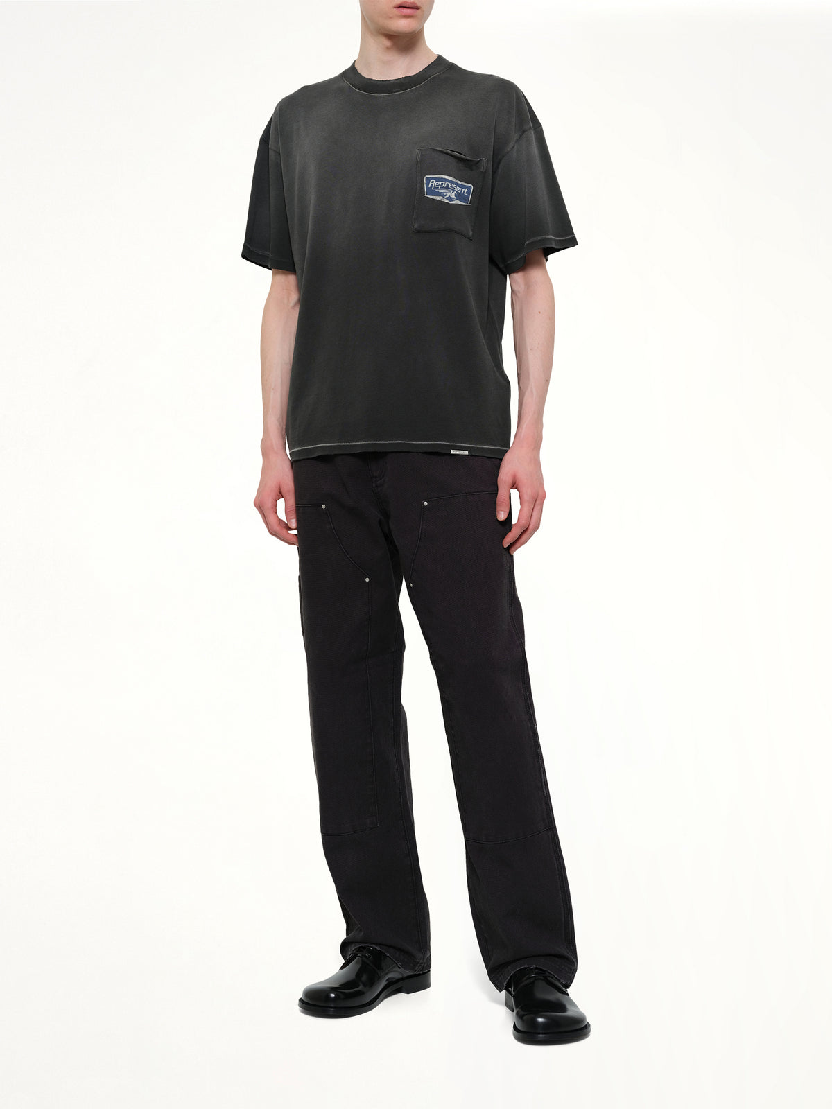 Nothing Faster T-Shirt in Stained Black