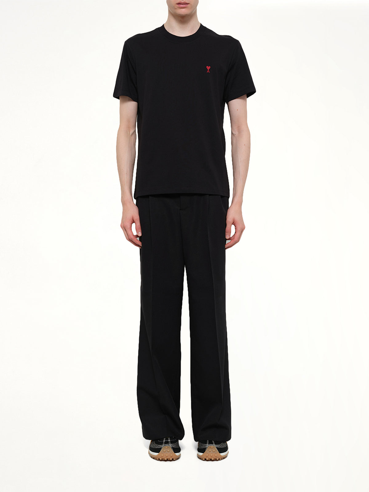 Ami De Coeur T-Shirt in Black/Red