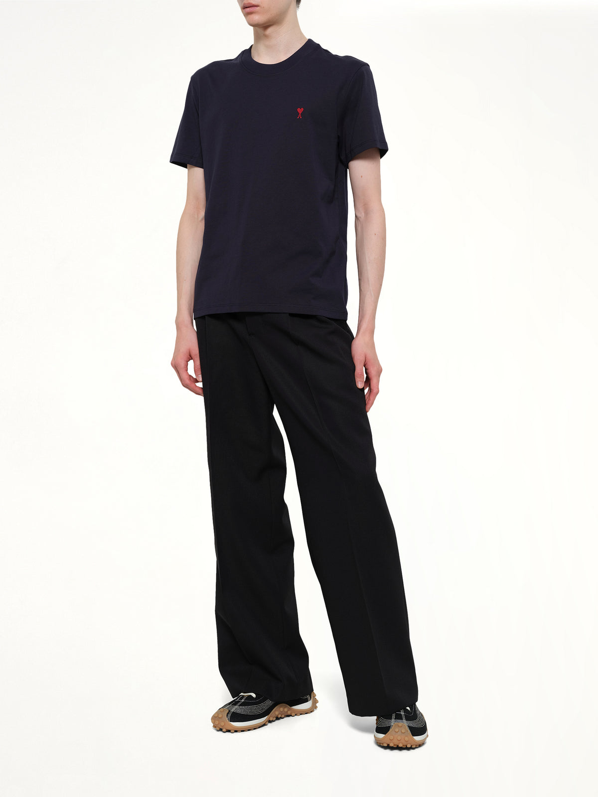 Ami De Coeur T-Shirt in Navy/Red