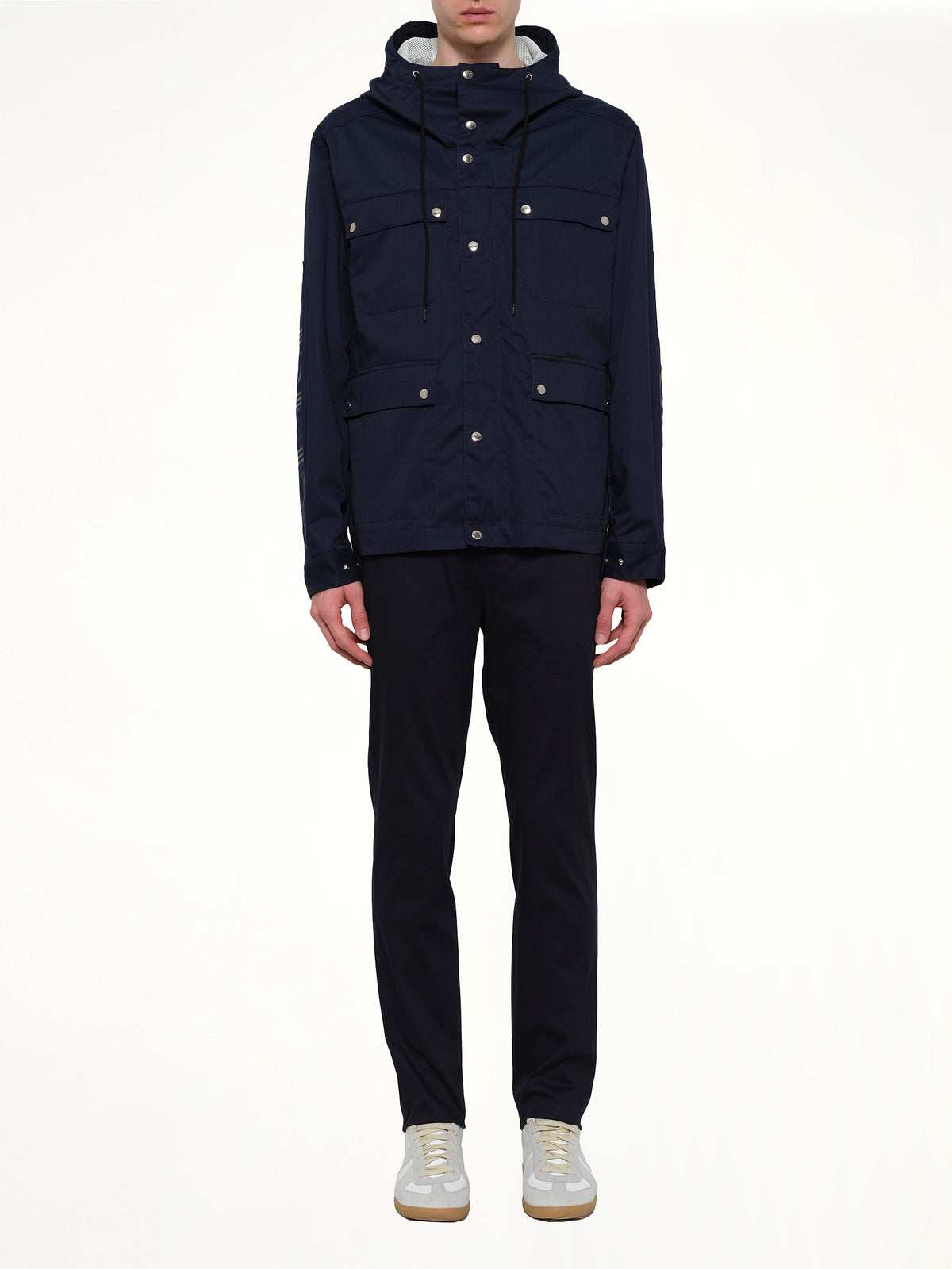 Paris Parka Jacket in Blue
