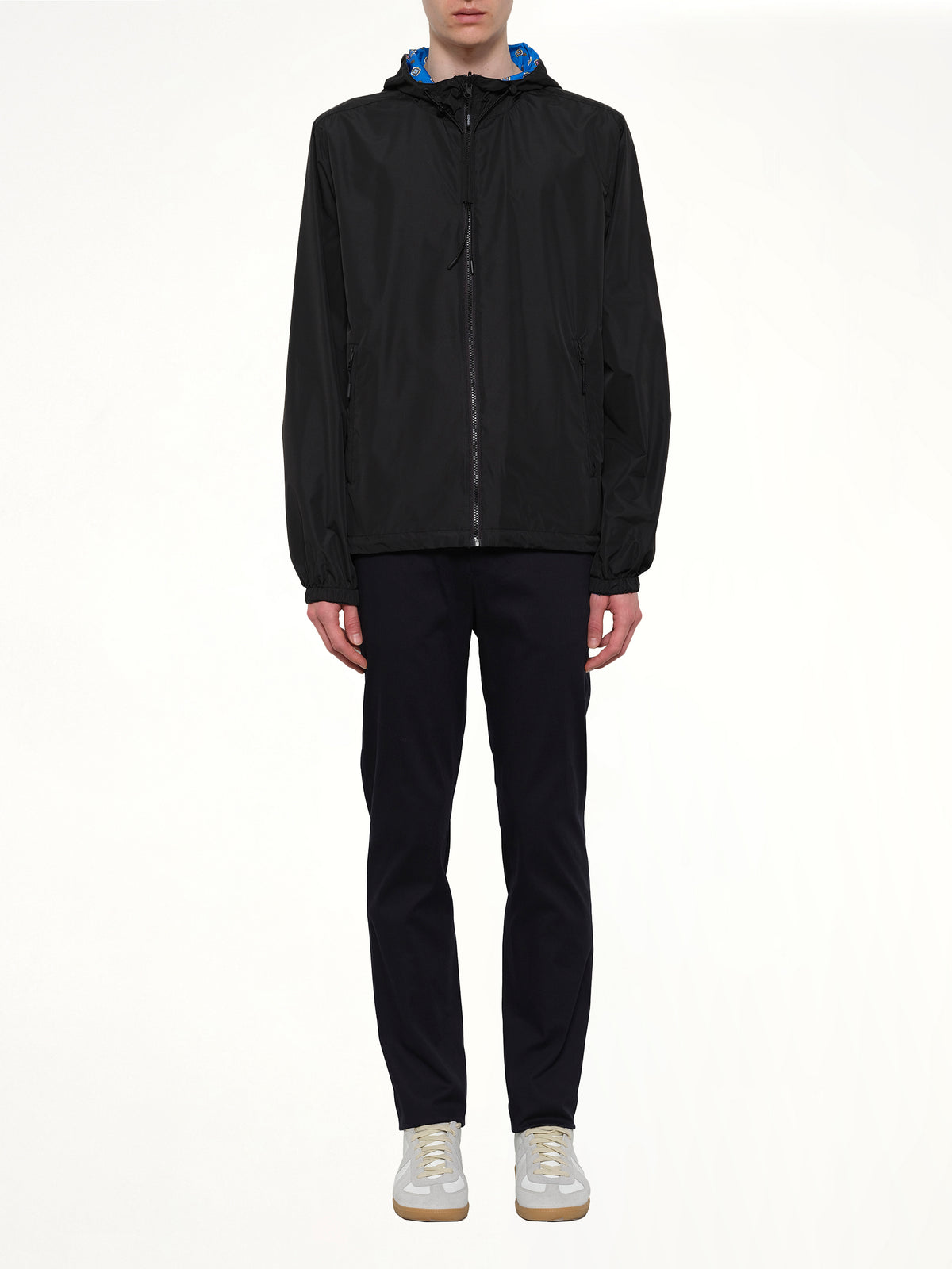 Reversible Windbreaker in Black