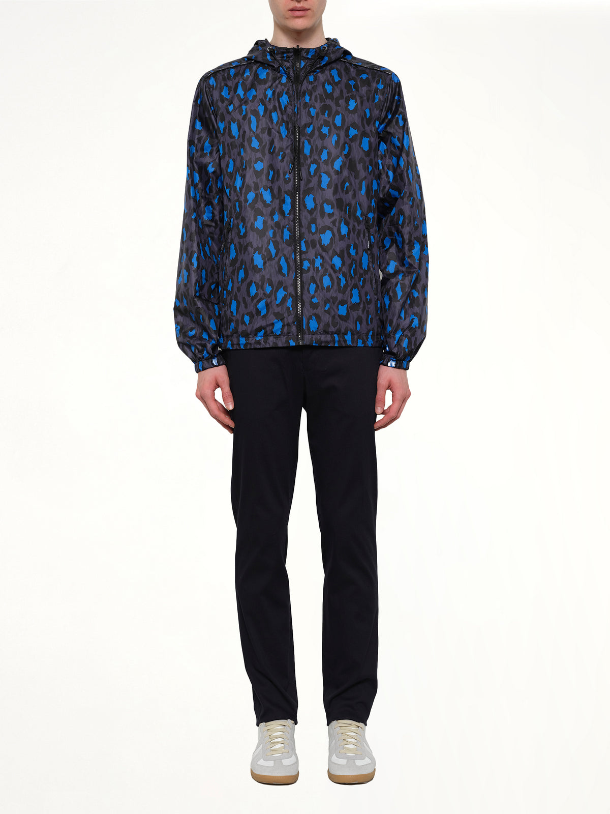 Reversible Windbreaker in Black